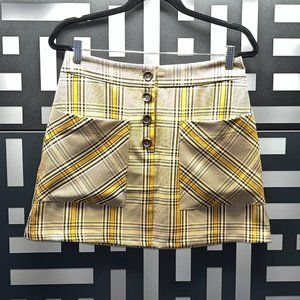 Asos Plaid Skirt with Pockets